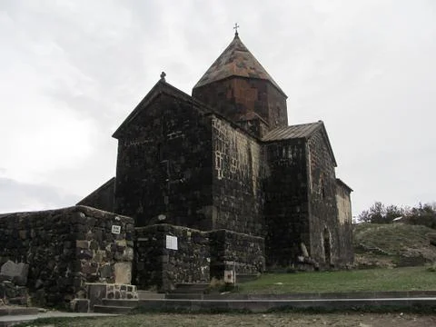 The ancient Sevanavank monastery, Sevan, Armenia 스톡 사진