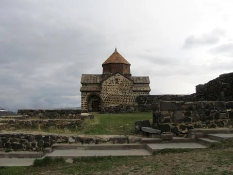 The ancient Sevanavank monastery, Sevan, Armenia 스톡 사진
