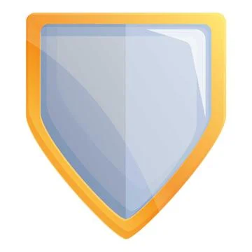 Ancient shield game icon cartoon . Casino bar Stock Illustration