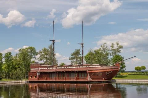 Ancient ship Stock Photos