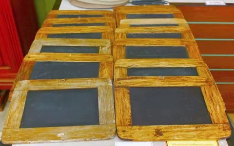 Ancient slate Stock Photos