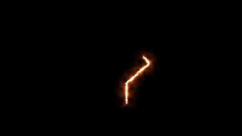Ancient slavic rune Opora (Support) Stock Footage 103554557