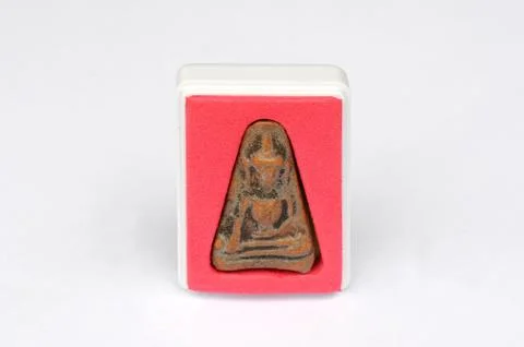 Ancient small buddha Stock Photos