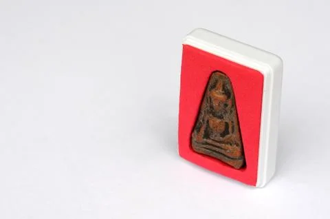 Ancient small buddha Stock Photos