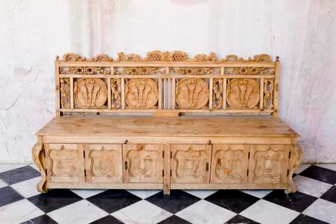 Ancient sofa Stock Photos