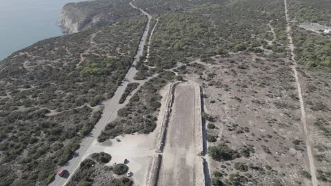Ancient Stadium Stock Footage 256982583