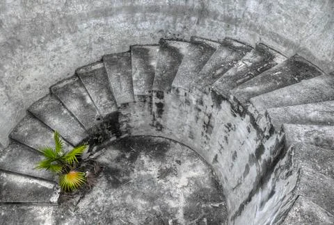 Ancient staircase Stock Photos