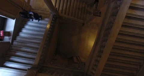 Ancient stairs Stock Footage 120521685