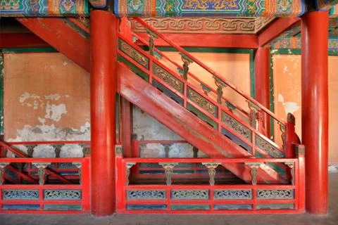 Ancient stairway Stock Photos