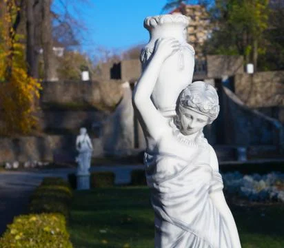 Ancient statue Stock Photos