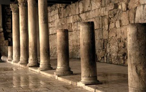 Ancient Stone Columns 写真素材