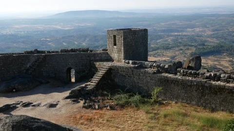 Ancient stone fortress Stock Footage 341282219