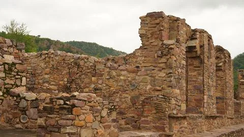 An ancient stone historical structure Stock Photos