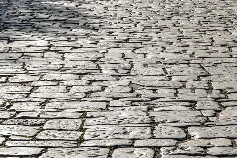 Ancient Stone Pattern, Athens, Greece Stock Photos
