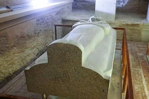 Ancient stone sarcophagus Stock Photos