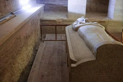 Ancient stone sarcophagus Stock Photos