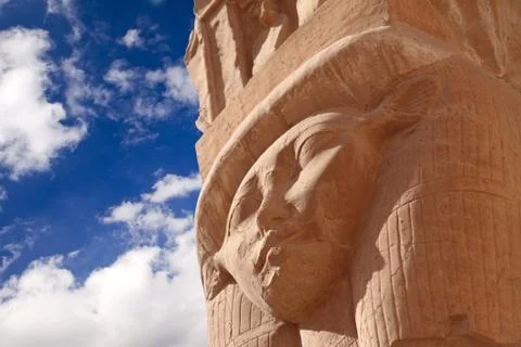 Ancient stone statue Stock Photos