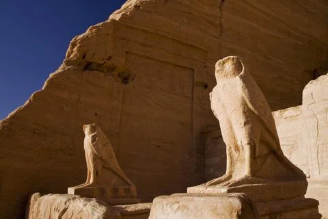 Ancient stone statues Stock Photos