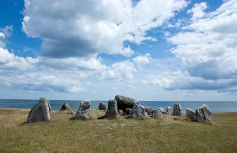 Ancient stone structure Stock Photos