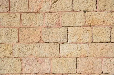 Ancient stone wall background and texture Stock Photos