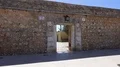 Ancient stone wall entry to sightseeing point in Portimao Portugal 4k or 4k+ Resolution