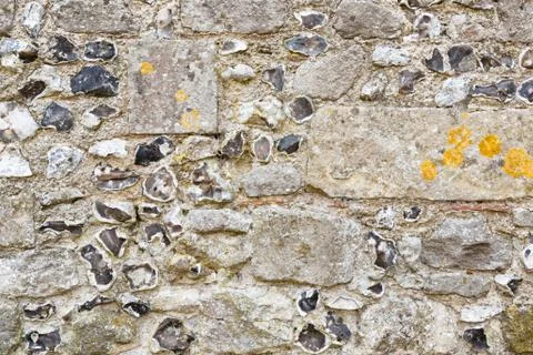 Ancient stone wall Stock Photos