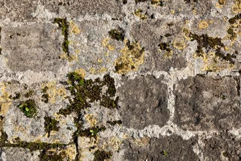 Ancient stone wall Stock Photos