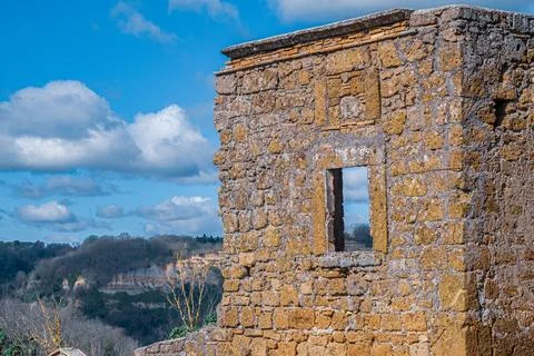 Ancient Stone Wall Stock Photos