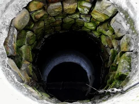 Ancient Stone Well Stock Photos