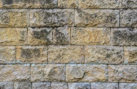 Ancient stonework. A natural stone. Stock Photos