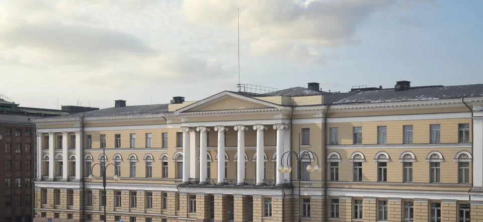 The ancient streets of Helsink Stock Photos