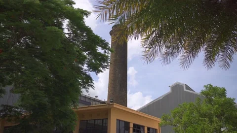 Ancient sugarcane factory in Mauritius Stock Footage 178481749