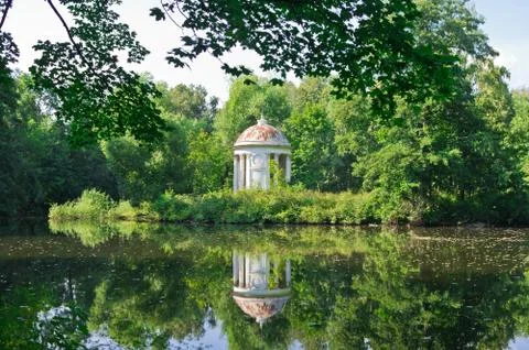 Ancient summerhouse Stock Photos