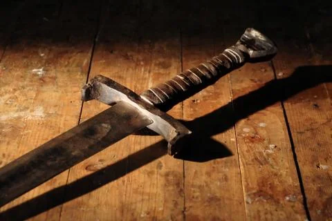 Ancient sword Stock Photos