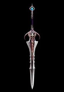 Ancient sword weapon for war Stock Photos