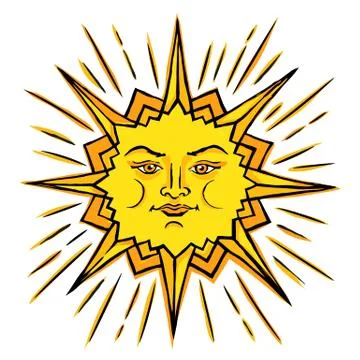 Ancient symbol of life Stock Illustration