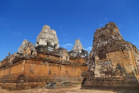 Ancient temle in Cambodia 스톡 사진