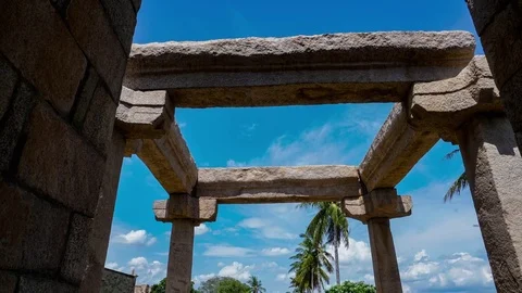 Ancient Temple Architecture 4k Timelapse 動画素材 79108993
