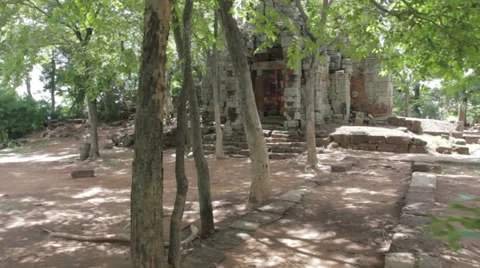 Ancient Temple Battambang 2 Stock Footage 35512907