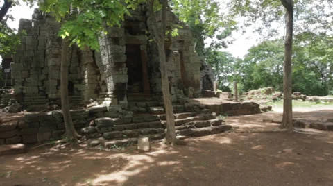 Ancient Temple Battambang Stock Footage 35513157