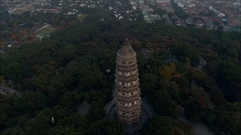 Ancient temple in China Video stock 82831800