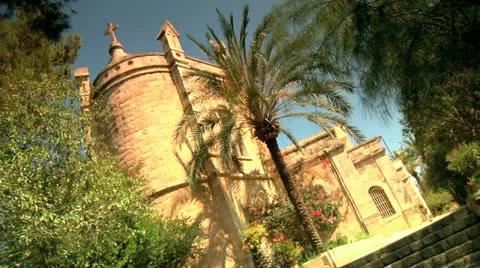 Ancient Temple Stock Footage 10913110