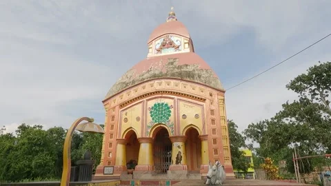 Ancient temple of India Video stock 165990197