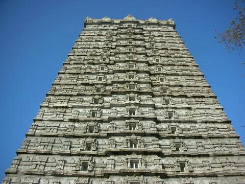 An ancient temple in India Stock Photos