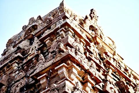 An ancient Temple situated at Kurnool, AP India Stock Photos