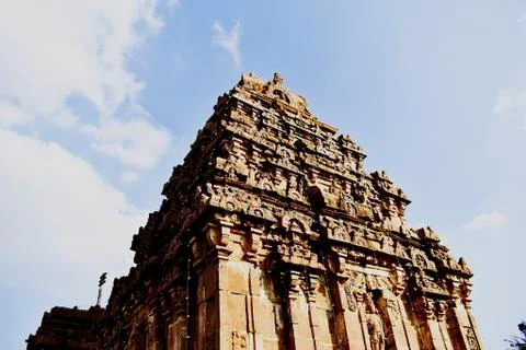 An ancient Temple situated at Kurnool, AP India Stock Photos
