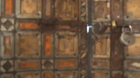 Ancient temples in India Stock Footage 111449685