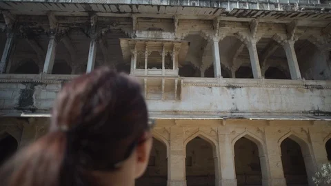 Ancient temples in India Stock Footage 111474041