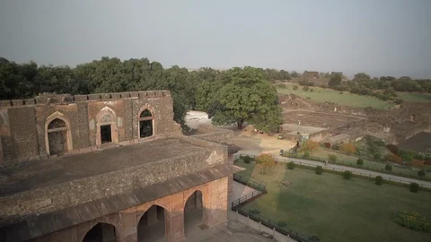 Ancient temples in India Stock Footage 111563775