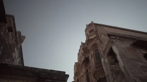 Ancient temples in India Stock Footage 111812504